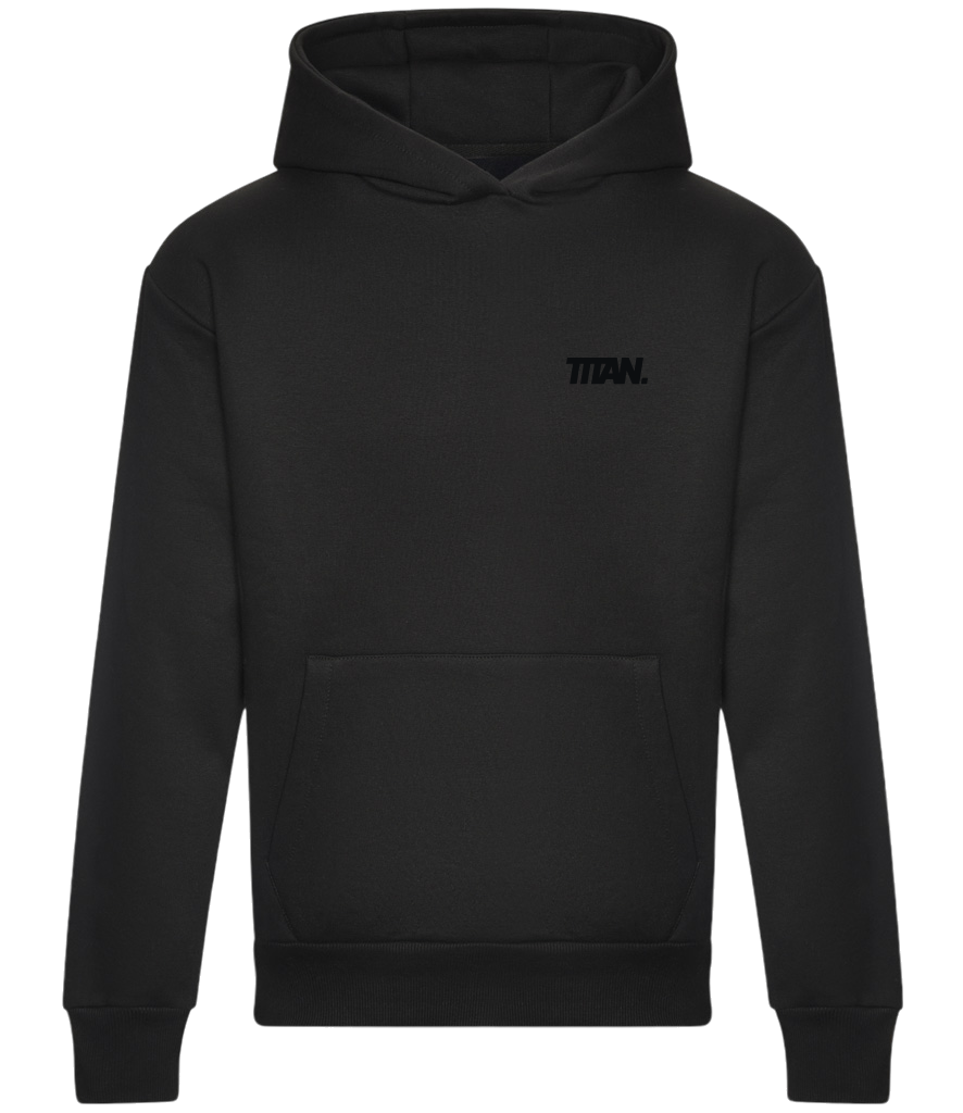 TITAN OFF CENTRE STEALTH HOODIE