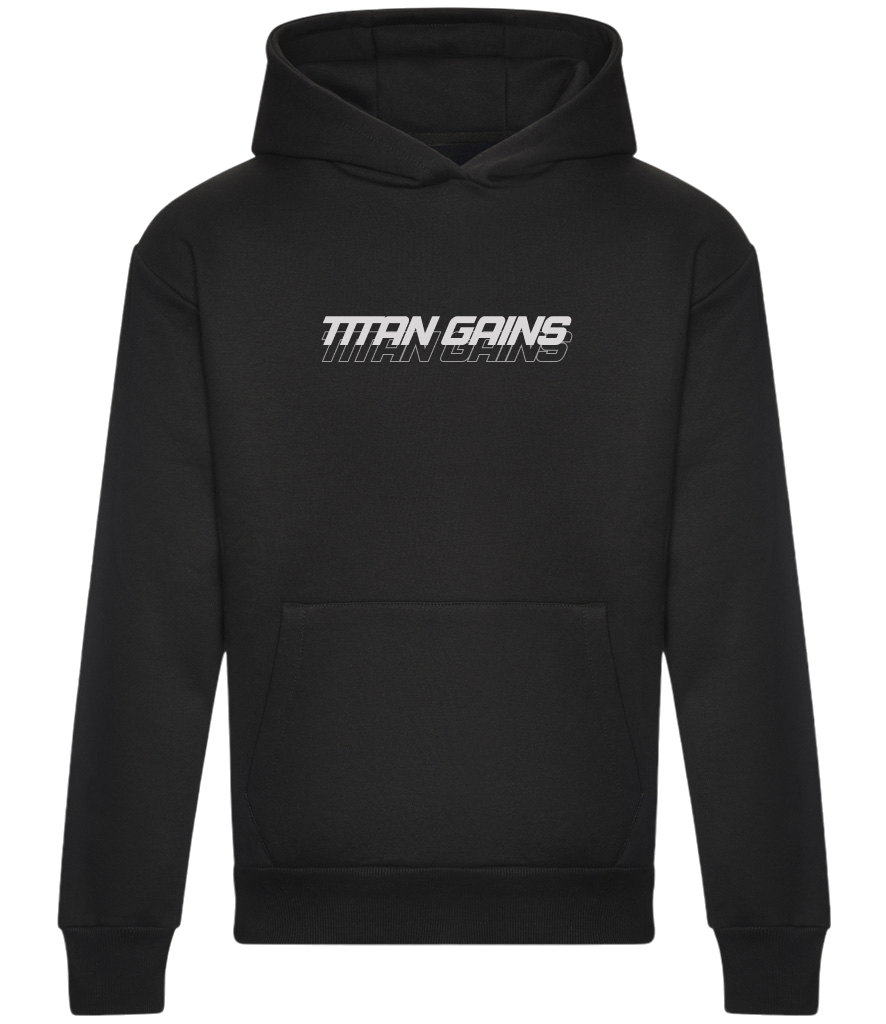 TITAN MIRRORED OVERSIZED HOODIE