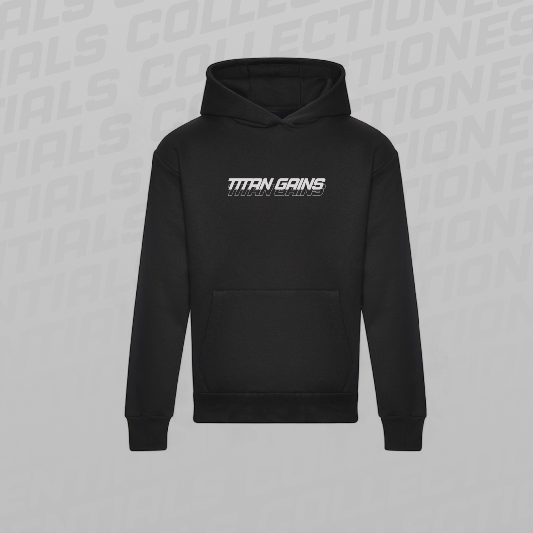 TITAN MIRRORED OVERSIZED HOODIE